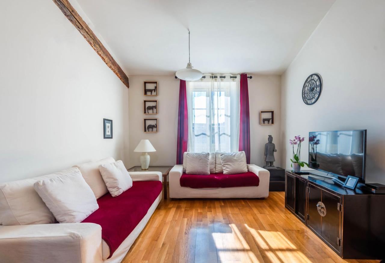 Samourai Massena Lodge -1 Min From The Sea Nice Bagian luar foto